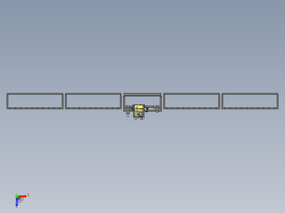 late grinder machine平板磨床3D数模图纸 STP格式俯视图