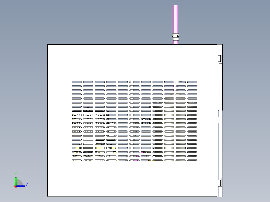 螺杆压缩机--stp左视图