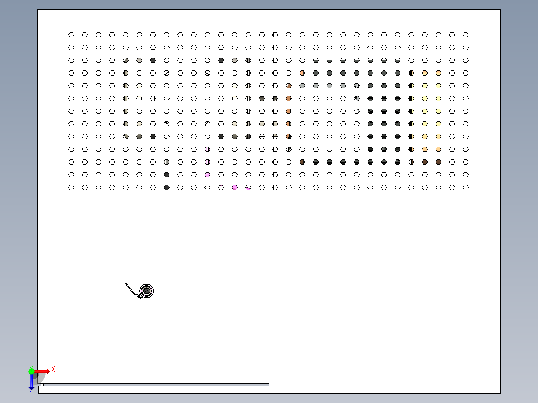 螺杆压缩机--stp俯视图