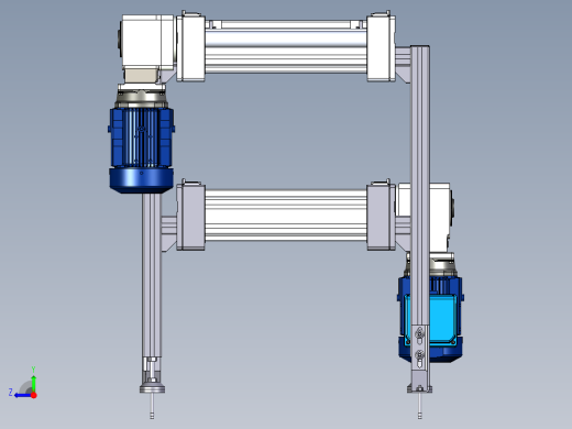 平皮带480×480mm右视缩略图