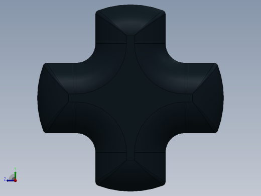 乐高机械组车桥-3704 Black Technic Axle 2.SLDPRT右视缩略图