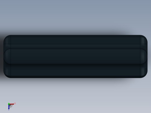 乐高机械组车桥-3704 Black Technic Axle 2.SLDPRT俯视缩略图