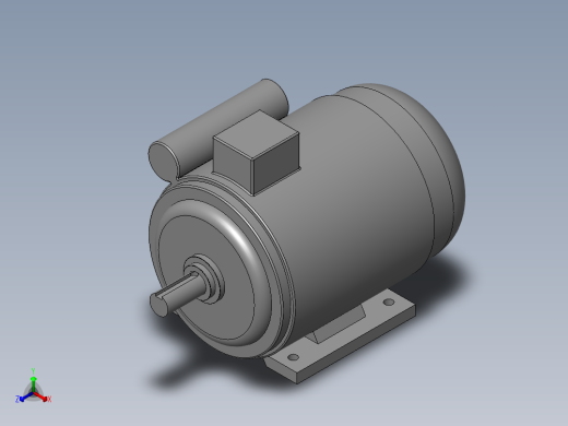 异步电机DJ_YS系列(IP44)_IMB3型_YS-90L-4