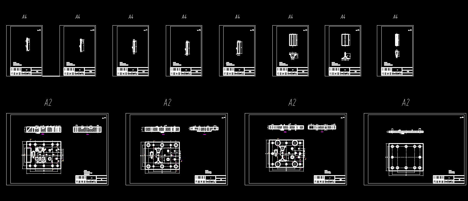 吊扣级进模设计（CAD图+UG三维+说明书+工作动画）