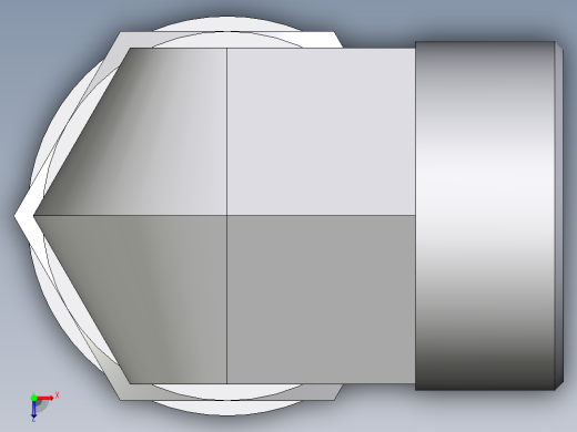 卡套式工业通用硬管接头EO_Adjustable_Locknut_elbow_WEE38SROMDCF俯视缩略图