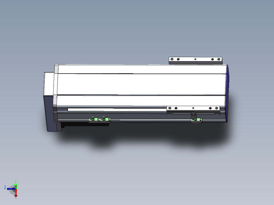 电动滑台模组SDM175下折模型