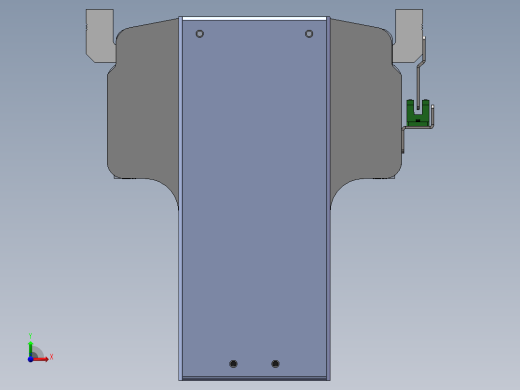 电动滑台模组SDM175下折模型前视缩略图