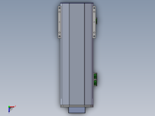 电动滑台模组SDM175下折模型俯视缩略图
