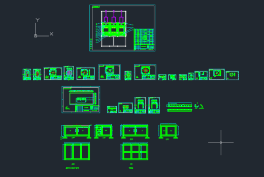 三工位热压机（sw16可编辑+cad+工程图）缩略图