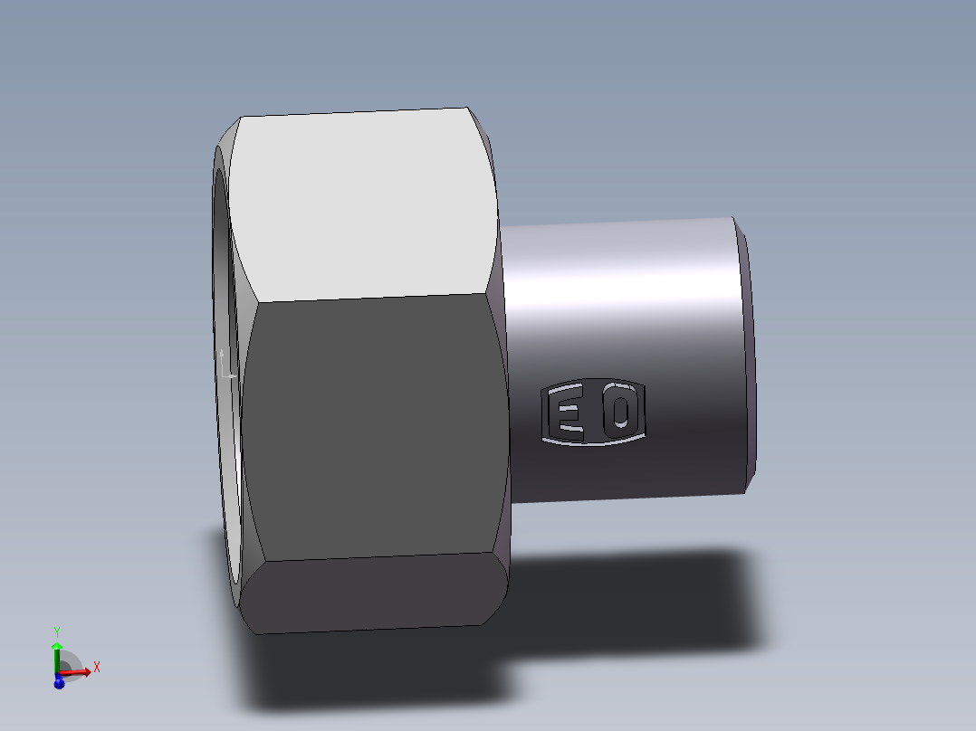 90度焊接接头、SKA30X4-主视图