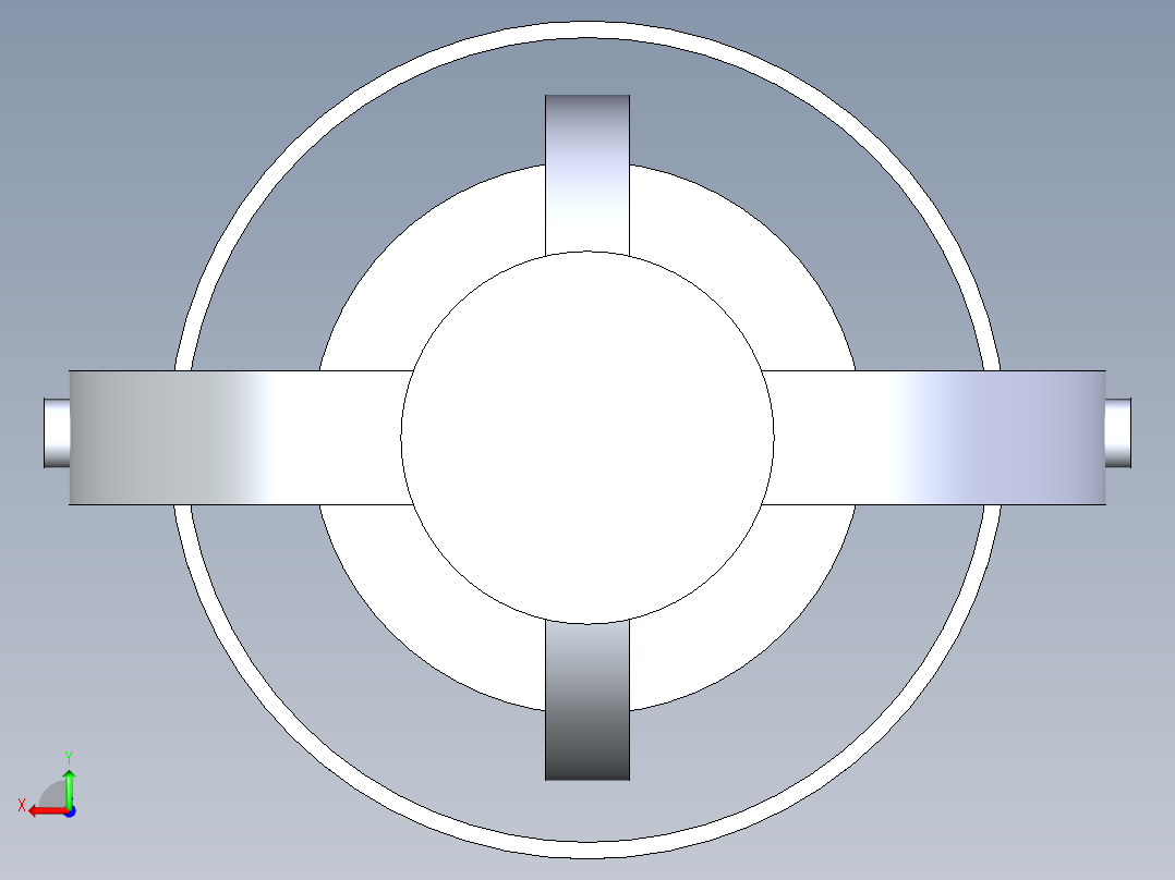 B3003396-半自动全地形轮椅后视图