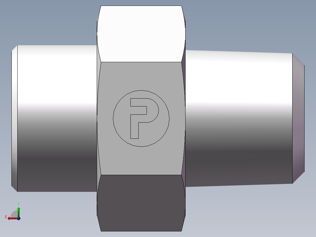 美制锥螺纹、1DN-24-08后视图