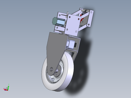 智能小车的驱动轮组 