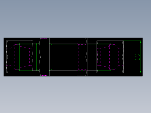 PARKER管接头EO Bulkhead union SV10L71(16)_top