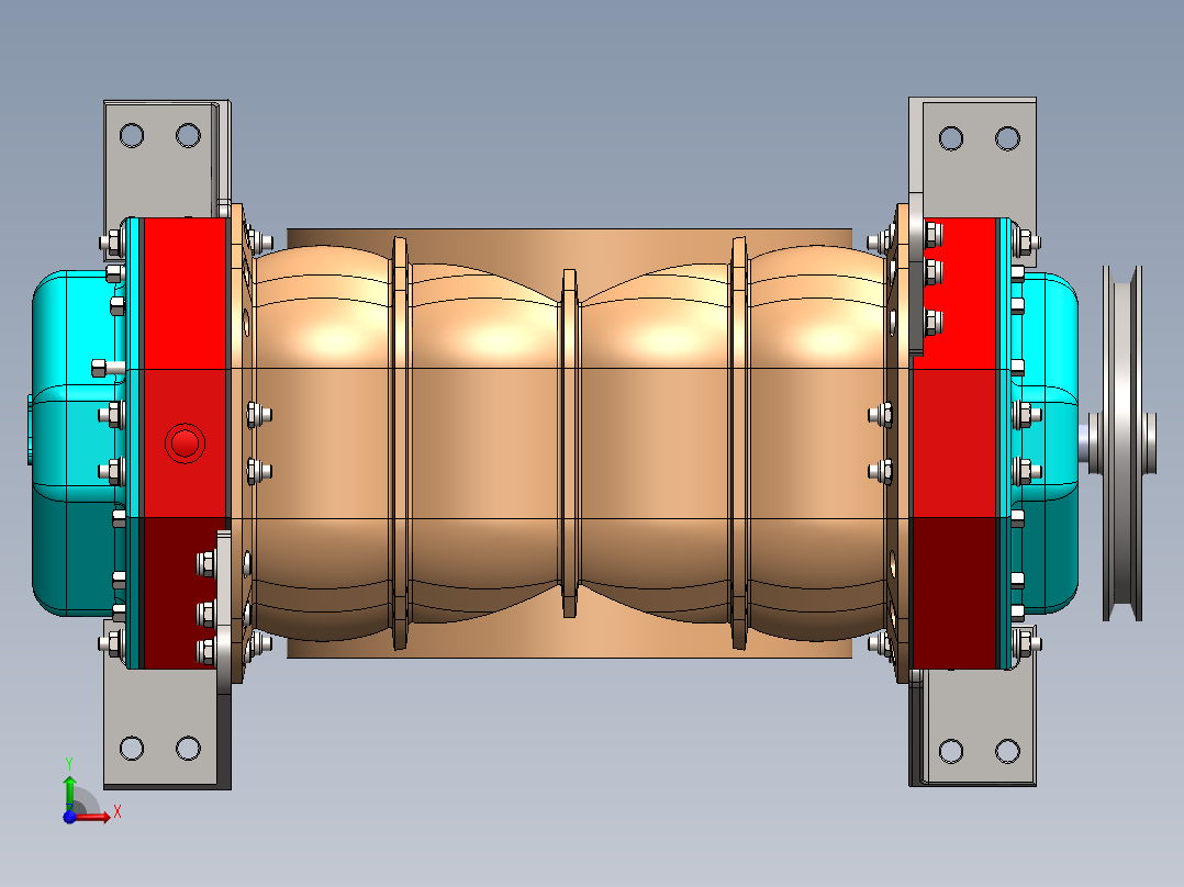 R2V2鼓风机  SW22前视图