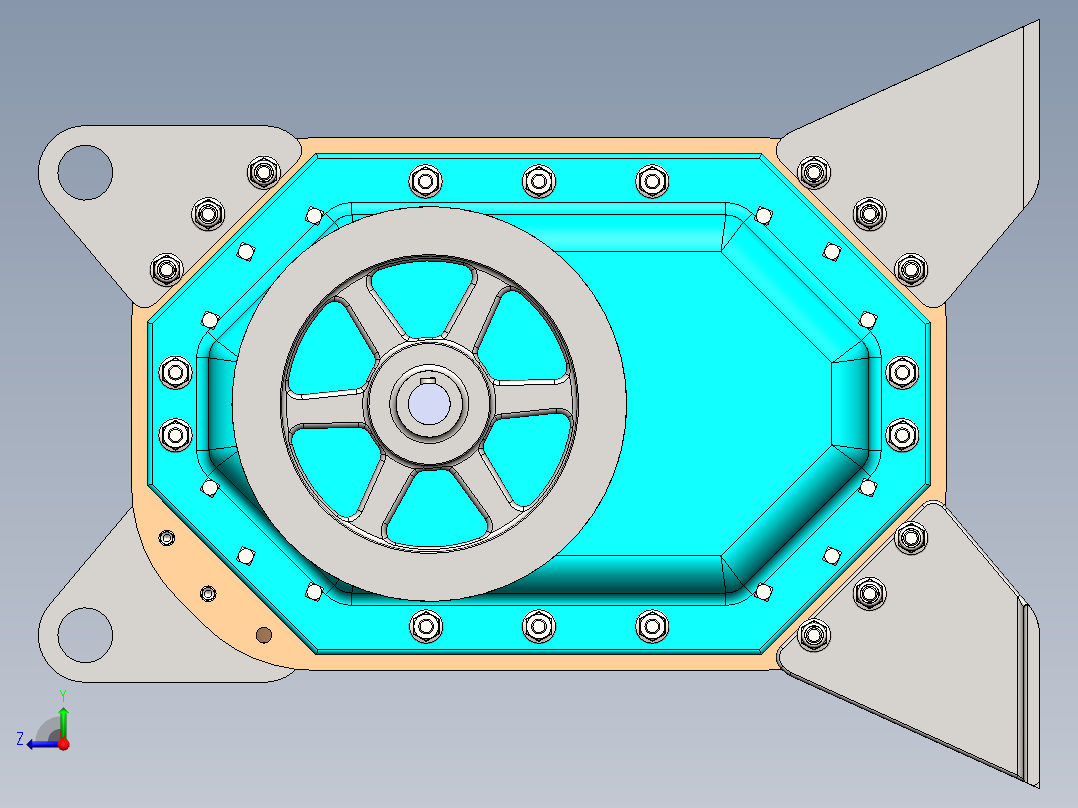 R2V2鼓风机  SW22右视图