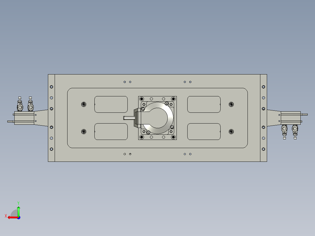 SL-1C00产品托盘SL1ASM后视图