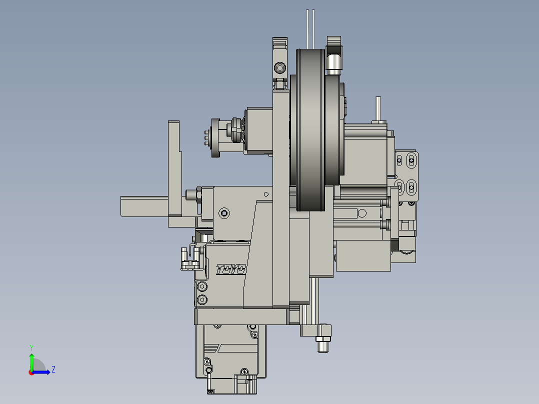 AQXZ-12-DC2003-M04-A00出胶模组01左视图