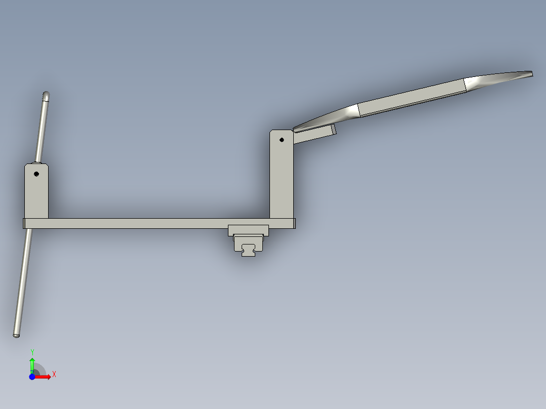 放袋机构前视图