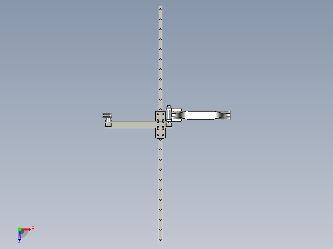 放袋机构俯视图