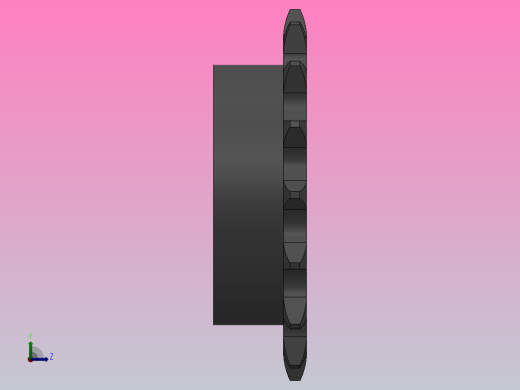 直孔链轮083／084型_16-083／084-1右视缩略图