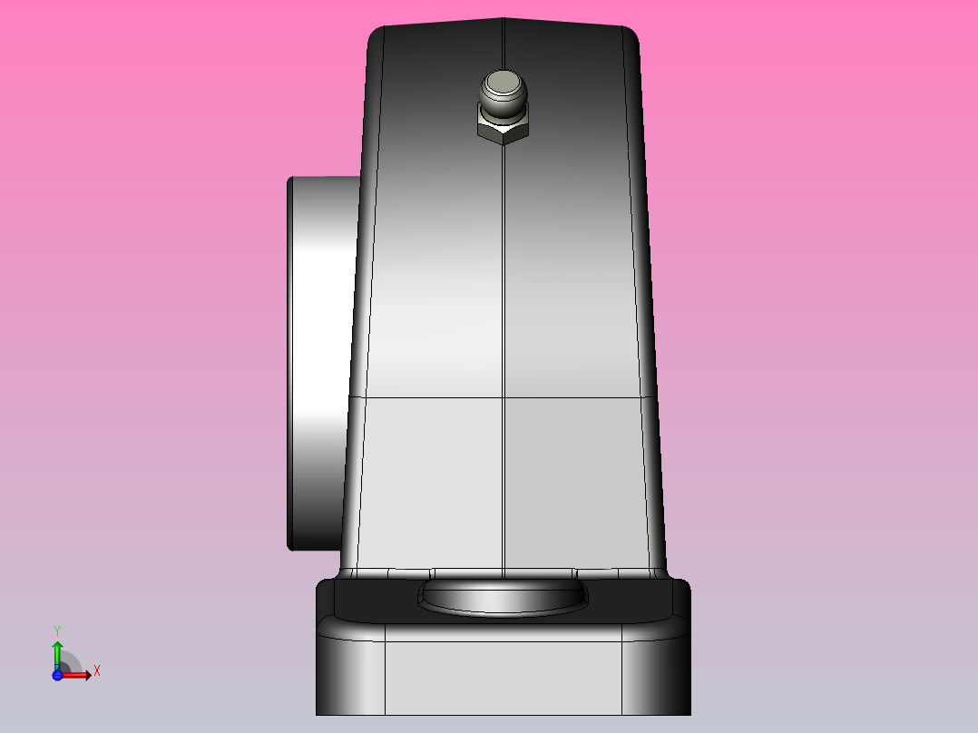 轴承座DuffNorton-PB150前视图