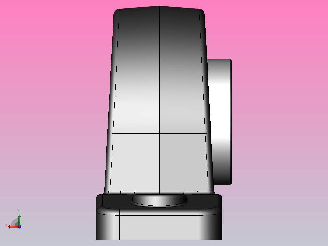 轴承座DuffNorton-PB150后视图