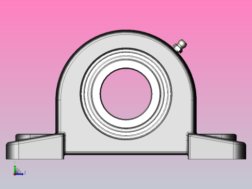 轴承座DuffNorton-PB150左视缩略图