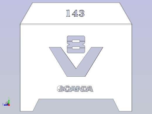 斯堪尼亚V8型播种机右视缩略图