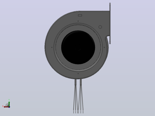 EC离心风扇 133mm[ECF133A110]前视缩略图