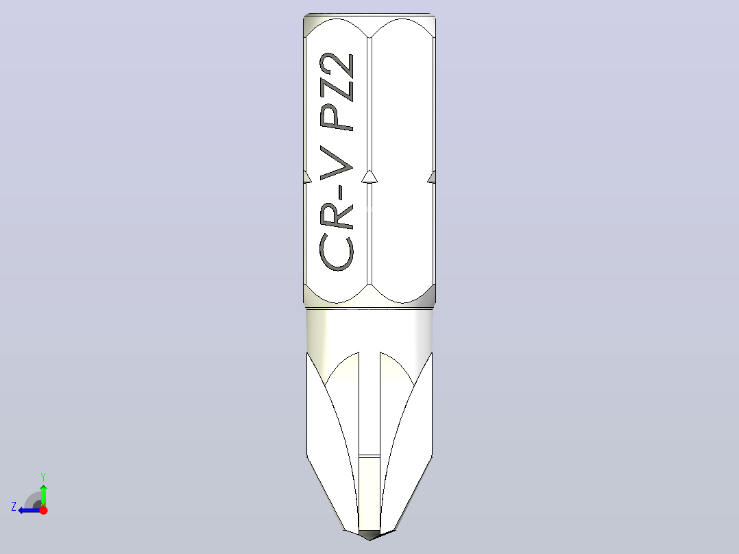 高级螺丝刀钻头pz 2 inv 2023 12(1)右视图