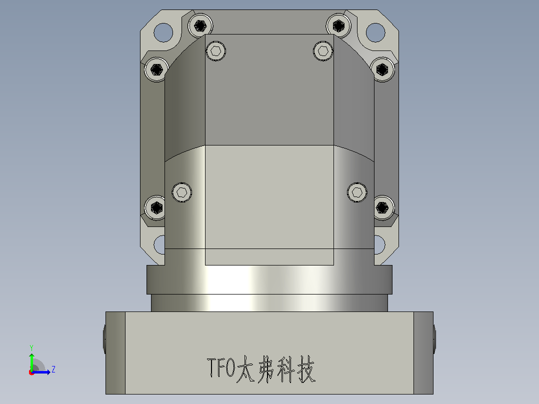 ABR142-L2-S2-P2电机减速机左视图