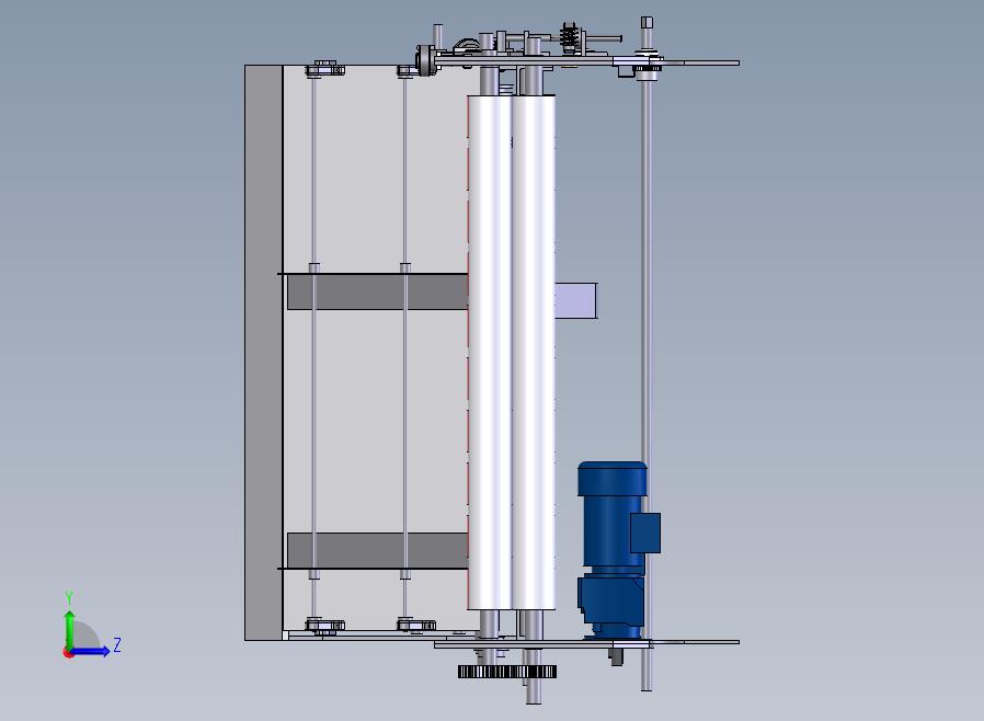 A15-辊压机左视图