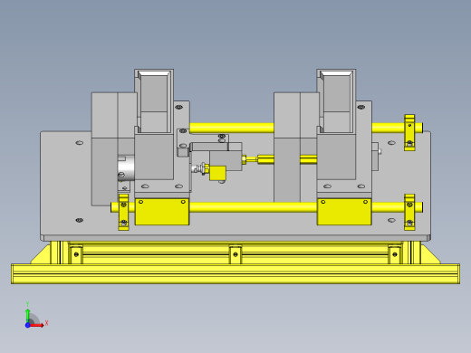 工件固定夹具前视缩略图