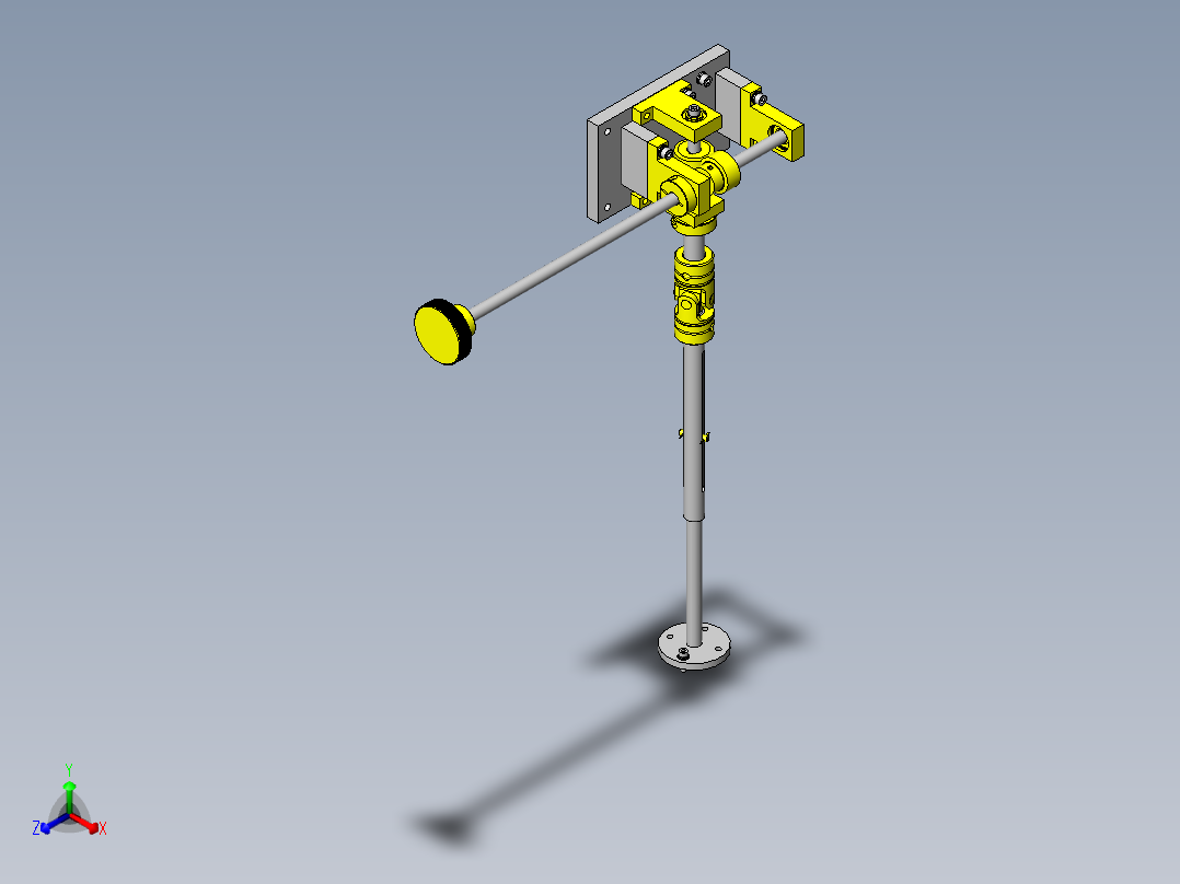 装置内部零件位置调整