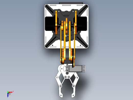 component-robot-arm-3dof-rev-1-lengan-robot SW STP俯视缩略图