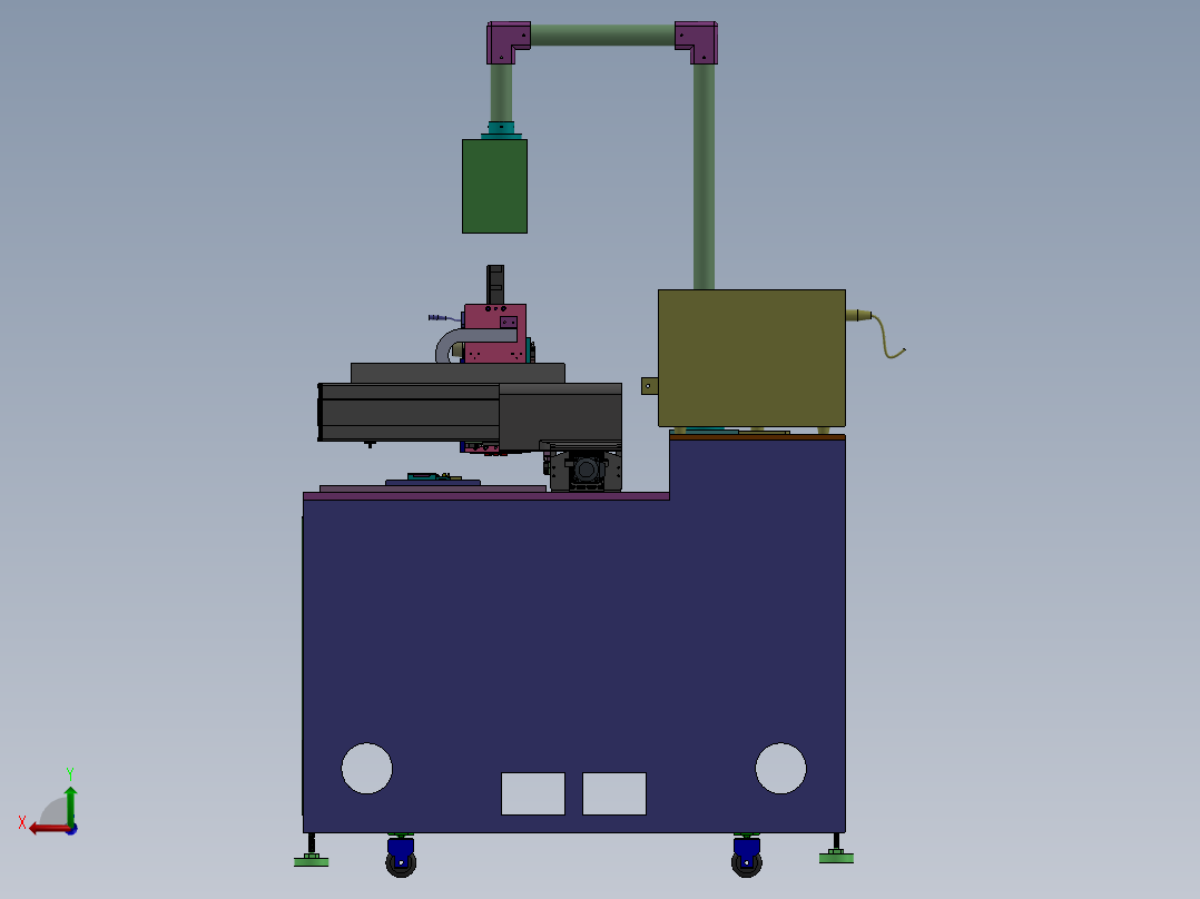 玻璃检测机sw17可编辑后视图