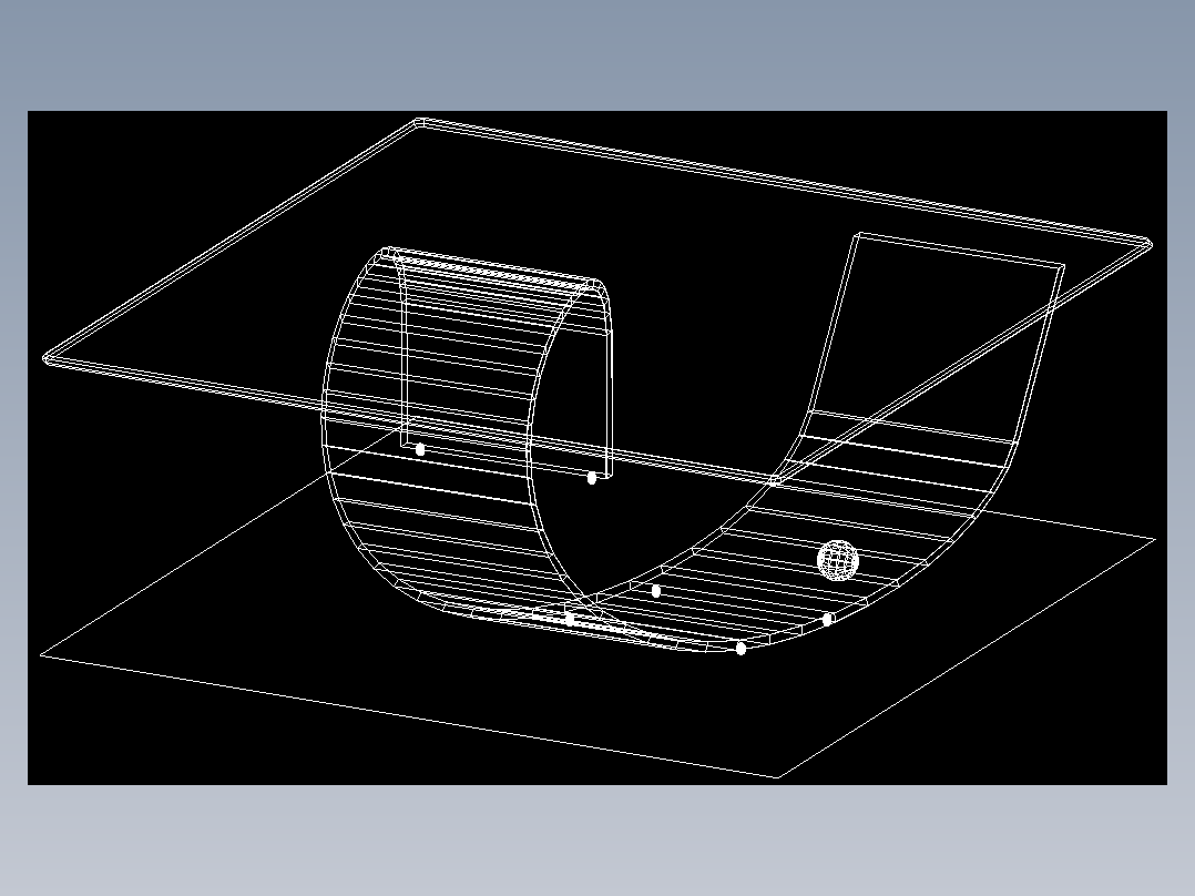 室内家具和灯具等的模型五-K-T01