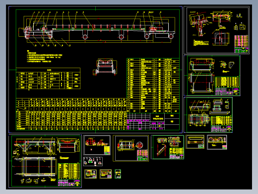 TD3K1可逆配仓带式输送机套图