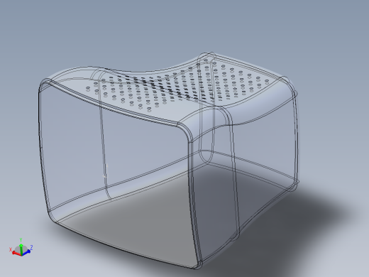 曲面练习-电脑后罩