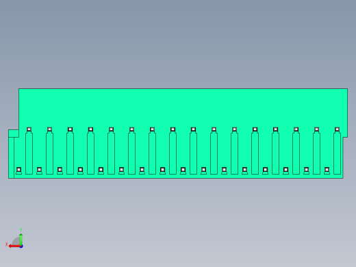 DEGSON 2EDG 系列 5.08mm 可插拔接线端子组-2EDGRT-5.08-32P-14-00AH后视缩略图