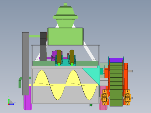 小型路面扫雪机的设计（小型除雪机含三维SW+CAD图纸+说明书）左视缩略图
