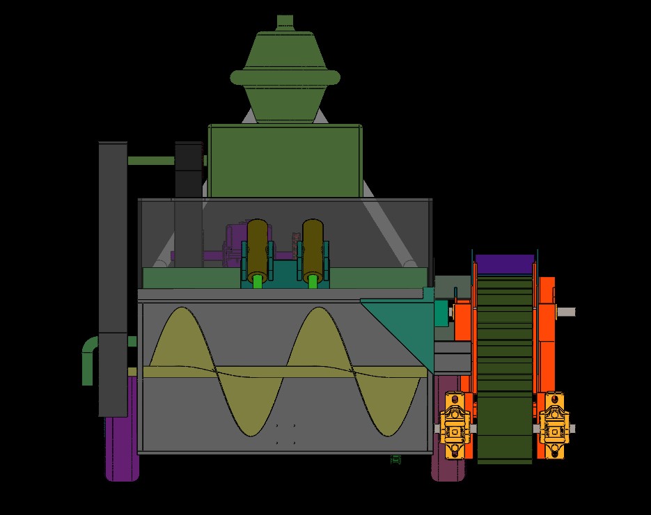 小型路面扫雪机的设计（小型除雪机含三维SW+CAD图纸+说明书）