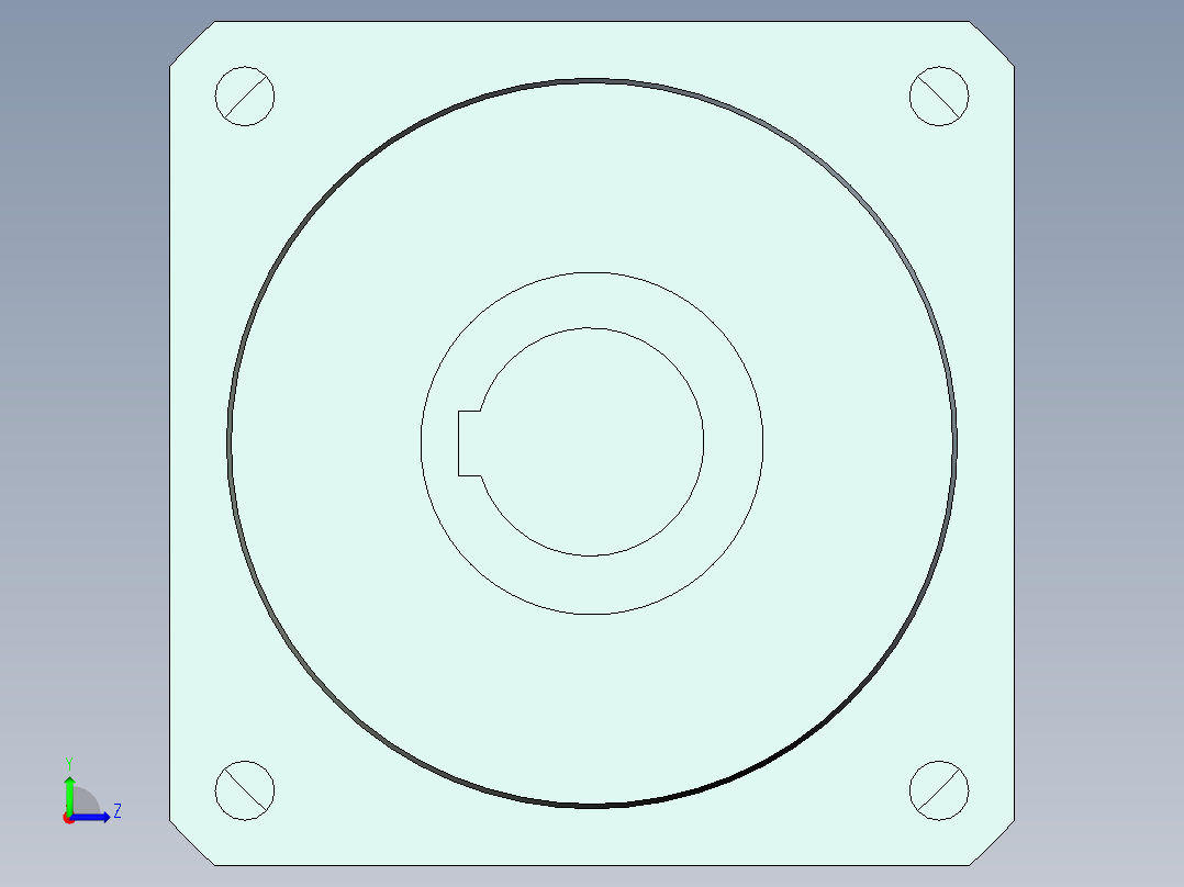 直齿孔PLX180-L2 35-114.3-200-M12.stp左视图