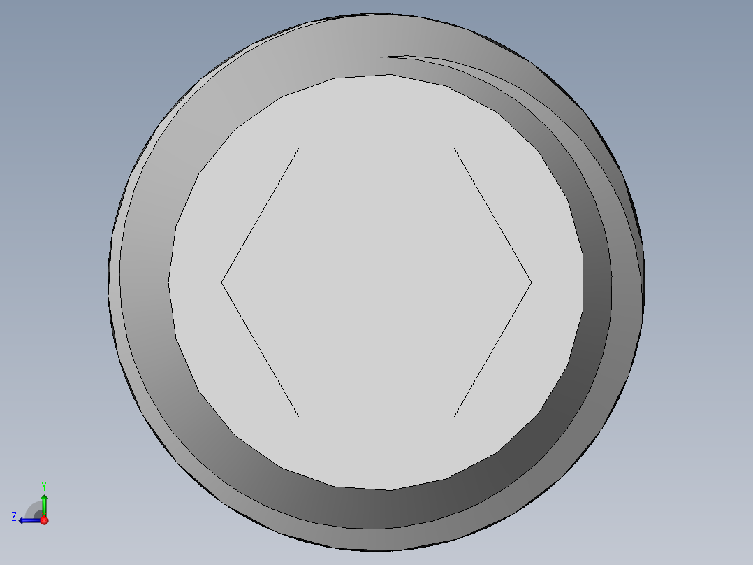 DIN 913-ISO 4026 固定螺钉-M20 L=40.SLDPRT右视图