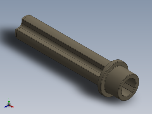 乐高机械组车桥-6587 DkTan Technic Axle 3 with Stud