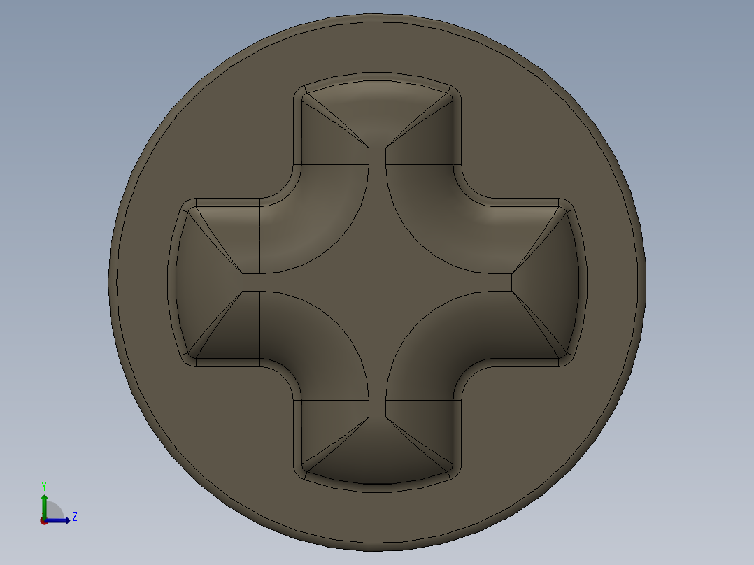 乐高机械组车桥-6587 DkTan Technic Axle 3 with Stud左视图