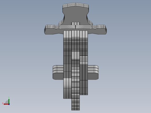 激光下料拼图摩托车AutoCAD, Parasolid, SOLIDWORKS 2016后视缩略图