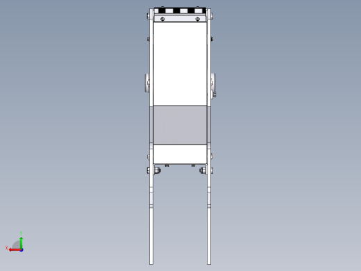 重载高层高速电梯对重组件后视缩略图