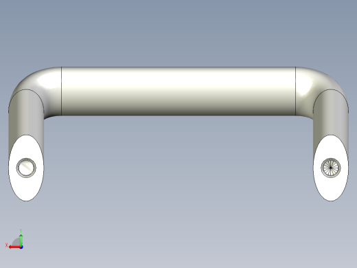 取手(鋁合金)MH-3D多系列多零件图纸模型后视缩略图